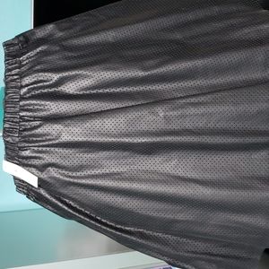 Gap black leather girls skirts, brand new